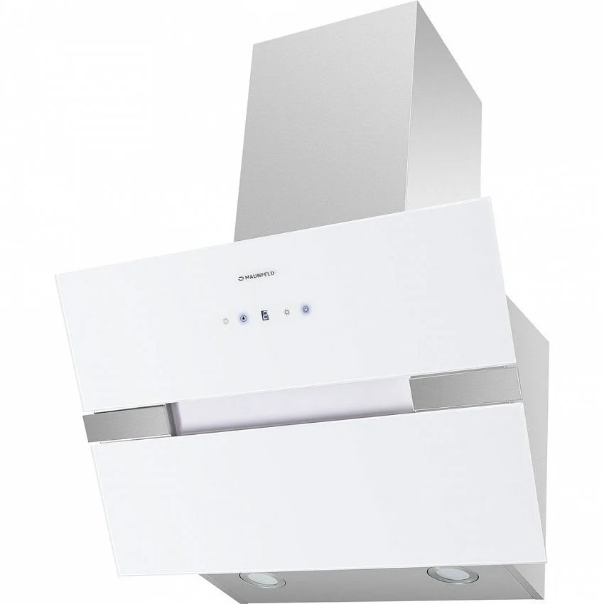 Вытяжка MAUNFELD MERSEY 60 INOX GLASS WHITE