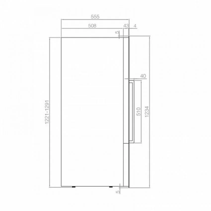 Винный шкаф PANDO PVMAV 124-70XL