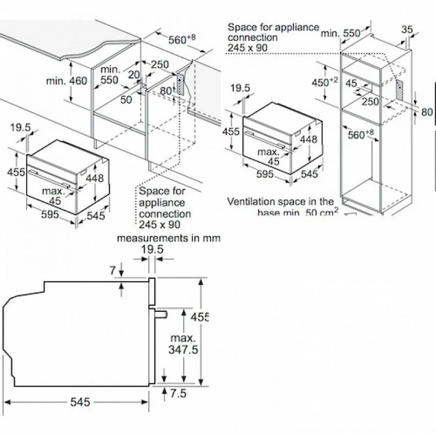 Встраиваемая микроволновая печь SIEMENS CF634AGS1
