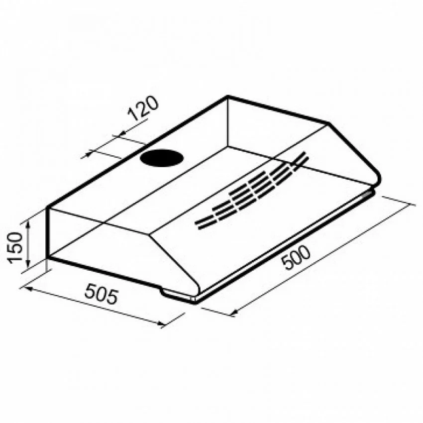 Вытяжка KORTING KHT 5332 X
