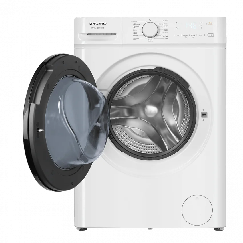 Стиральная машина с паром MAUNFELD MFWM128WH053