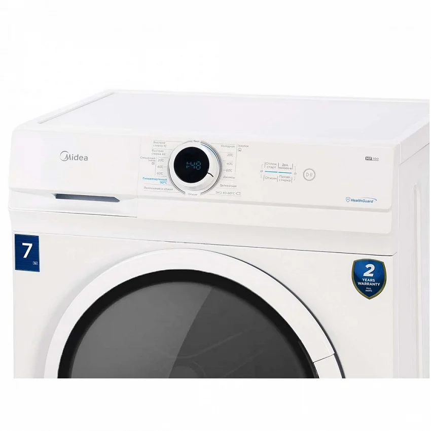 Узкая стиральная машина MIDEA MF100W70/W