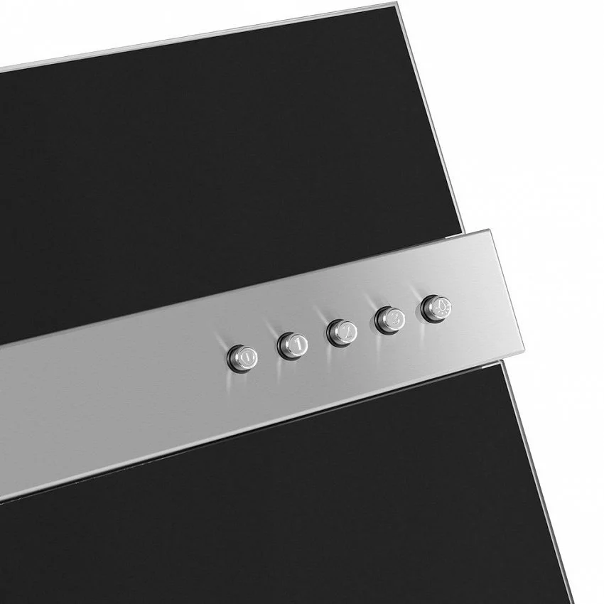 Вытяжка MAUNFELD BRIDGE LINE 50 BLACK/STRIPE INOX