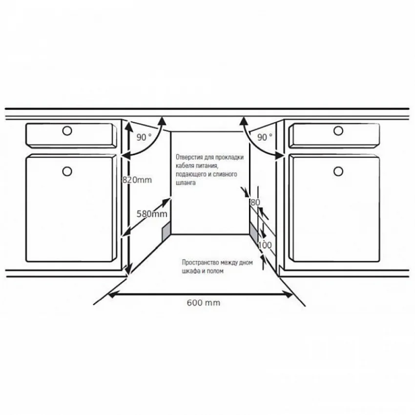 Посудомоечная машина KUPPERSBERG GLM 6080