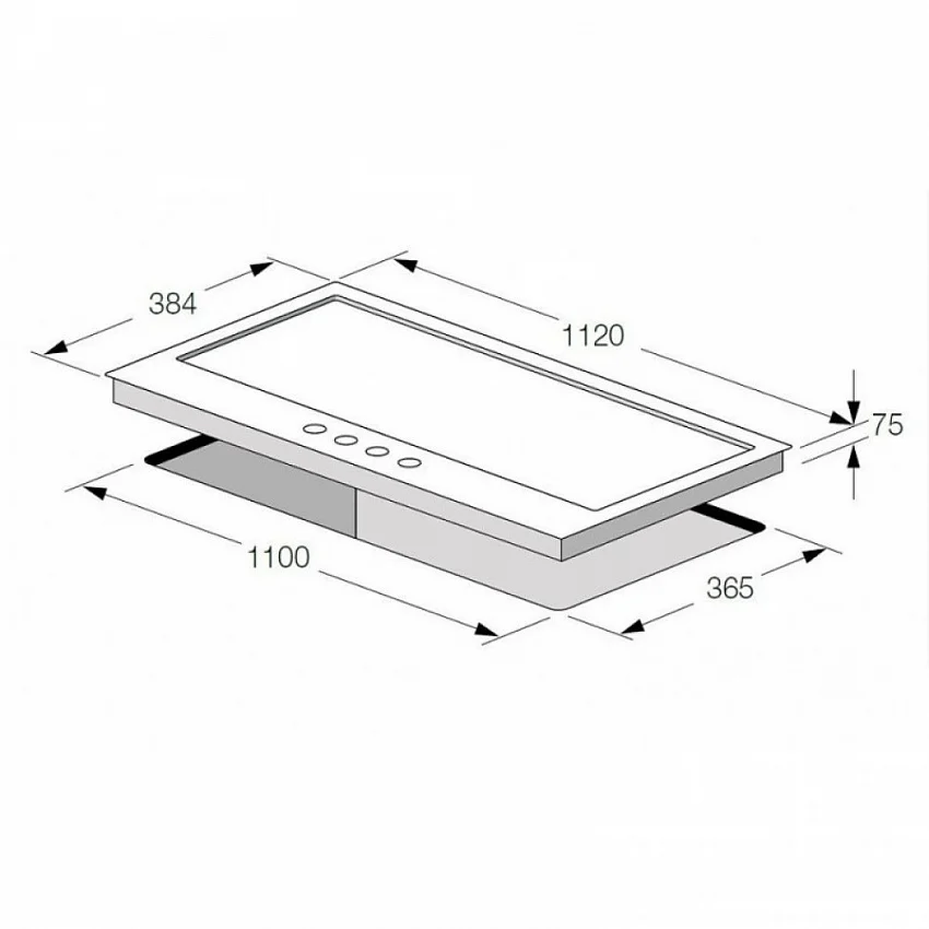 Варочная панель FULGOR CPH 1124 G WK X
