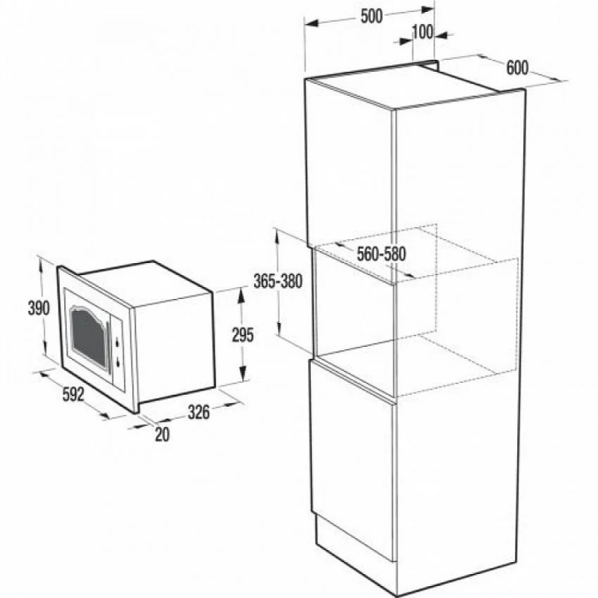 Микроволновая печь GORENJE BM 235 CLI