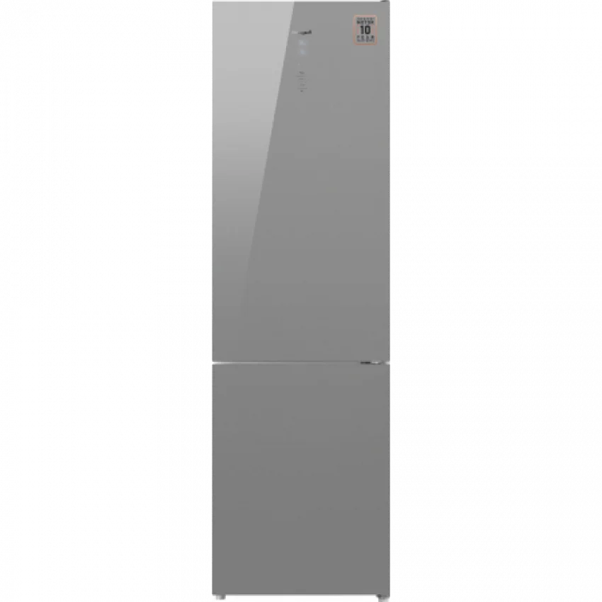 Холодильник WEISSGAUFF WRK 2000 D FULL NOFROST INVERTER GREY GLASS