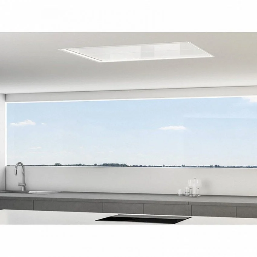 Вытяжка PANDO E-237/130 CRISTAL BLANCO V.1130 ECO SEC