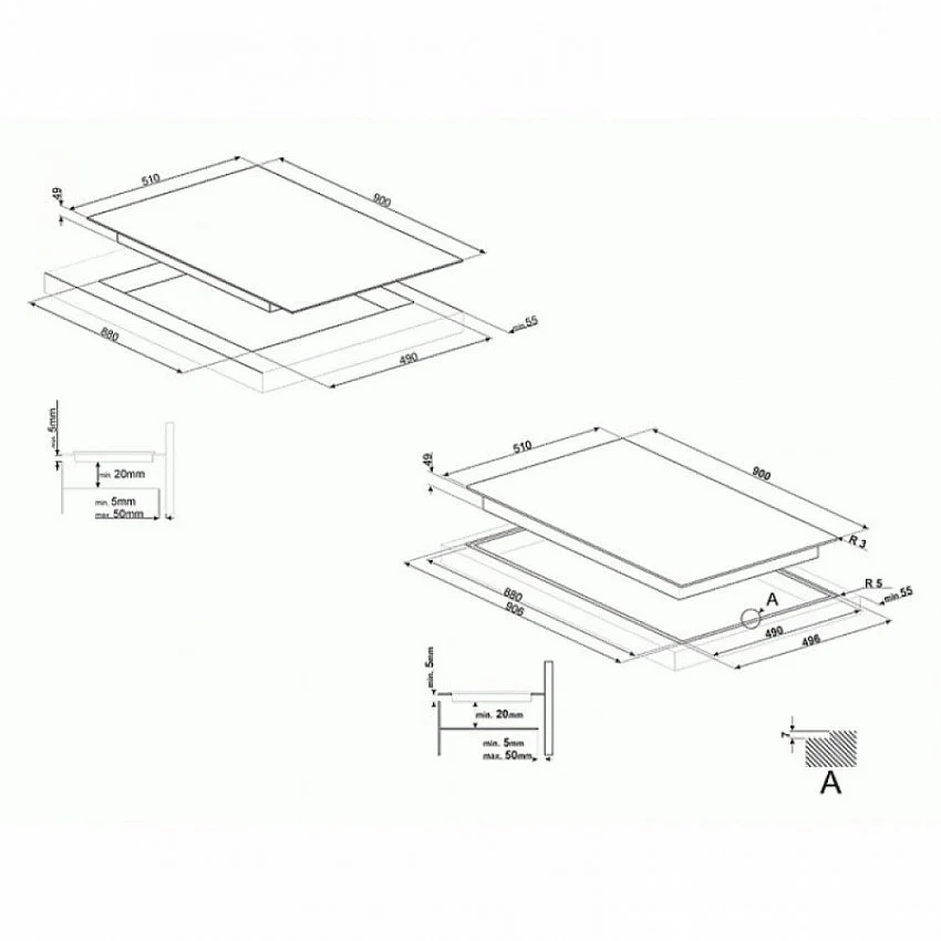 Варочная панель SMEG SI2M7953D