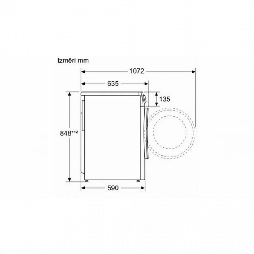 Стиральная машина BOSCH WNA144B0SN