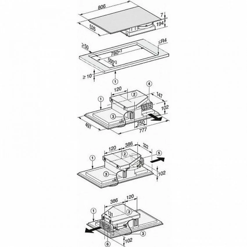 Варочная панель MIELE KMDA7633 FR