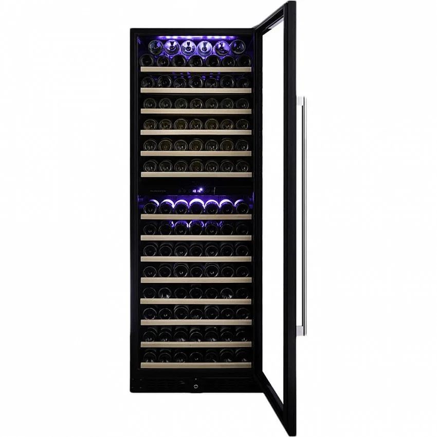 Встраиваемый винный шкаф DUNAVOX DX-181.490DBK