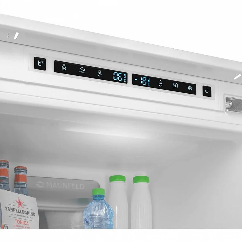 Встраиваемый холодильник MAUNFELD MBF193SLFWGR INVERTER