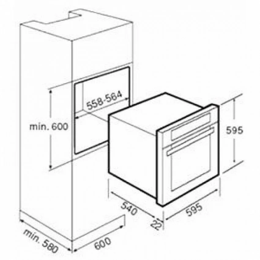 Духовой шкаф TEKA HPL 840 STAINLESS STEEL