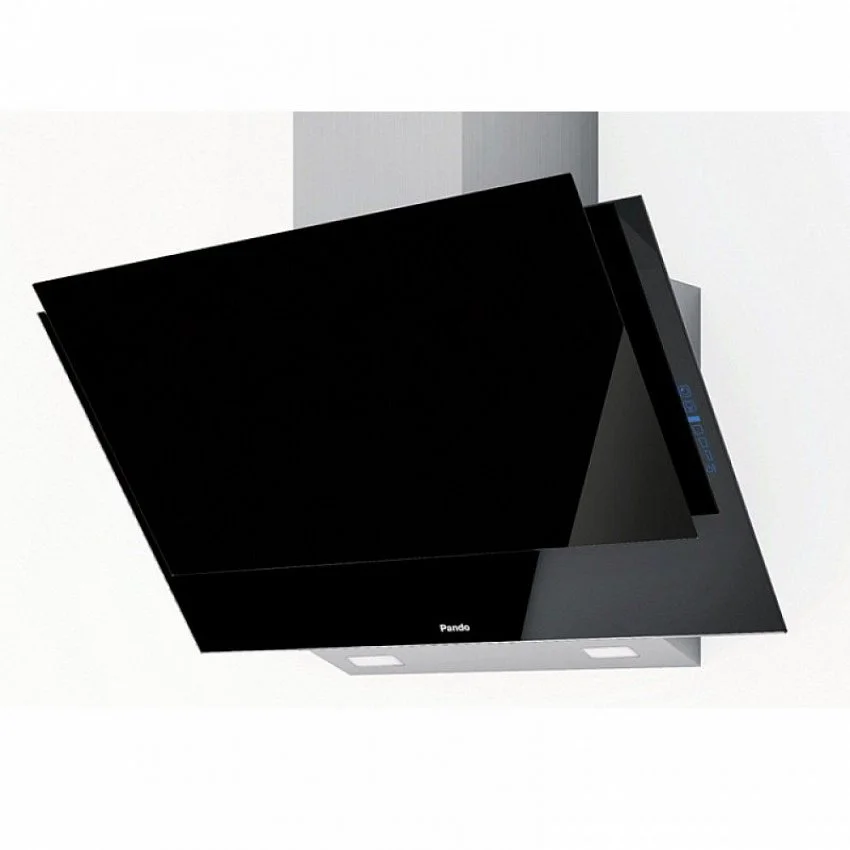 Вытяжка PANDO P-730/90 CRISTAL NEGRO V.1050 ECO SEC PLUS
