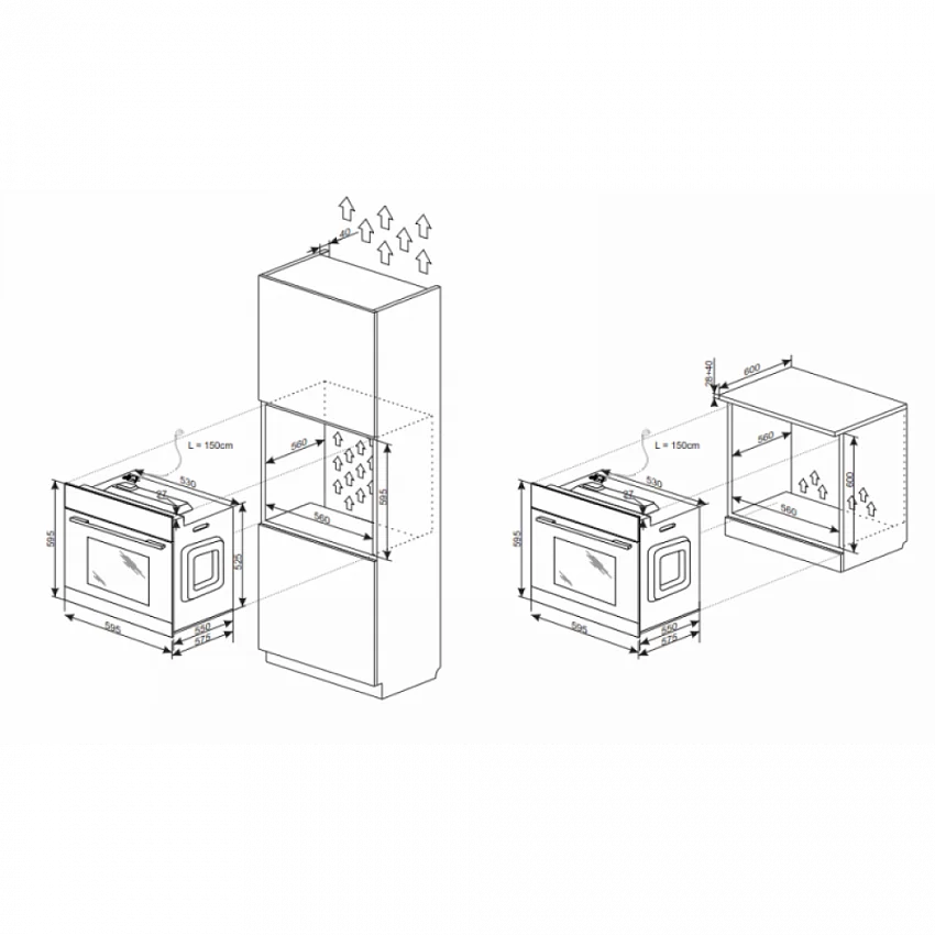 Духовой шкаф HANSA BOEW 67490014