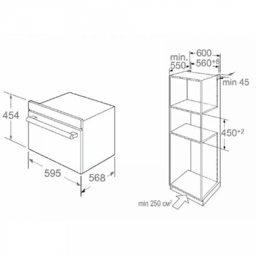 Духовой шкаф MIDEA AF944EZ8-SS