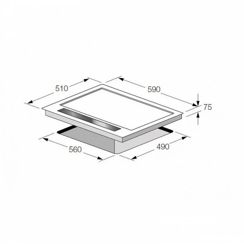 Варочная панель FULGOR CPH 604 G TC X