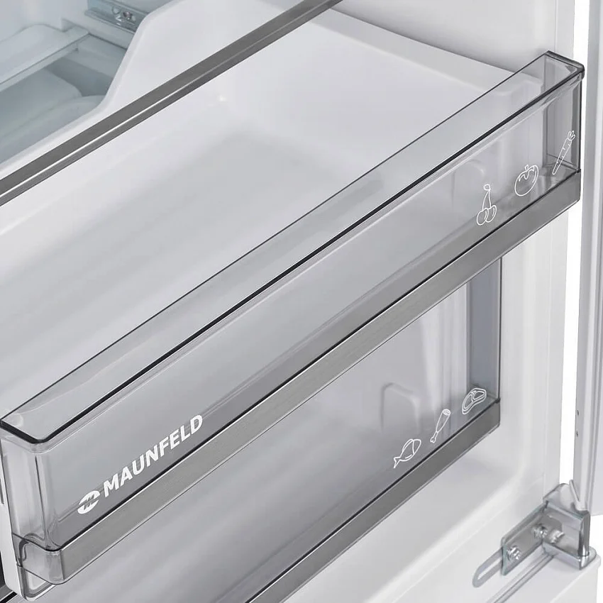 Встраиваемый холодильник MAUNFELD MBF177NFFWGR INVERTER
