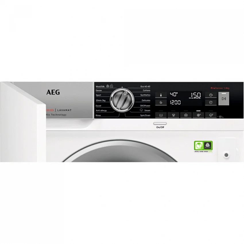 Встраиваемая стиральная машина AEG L8FBE48SI