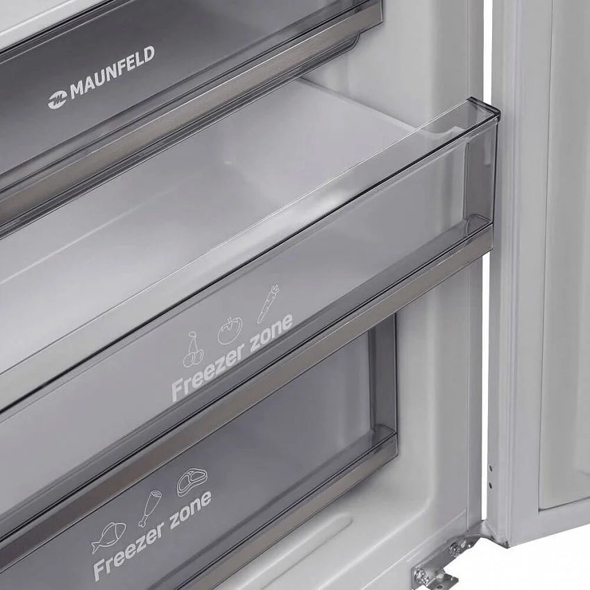 Встраиваемый холодильник MAUNFELD MBF19369NFWGR LUX INVERTER