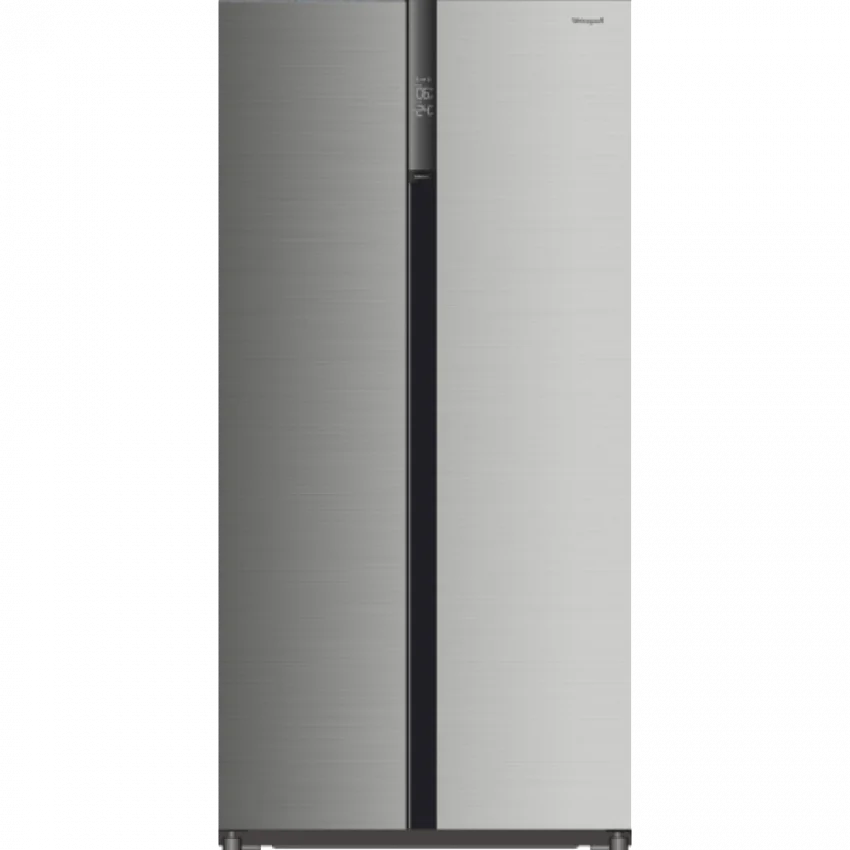 Холодильник WEISSGAUFF WSBS 590 NOFROST INVERTER PREMIUM INOX GLASS