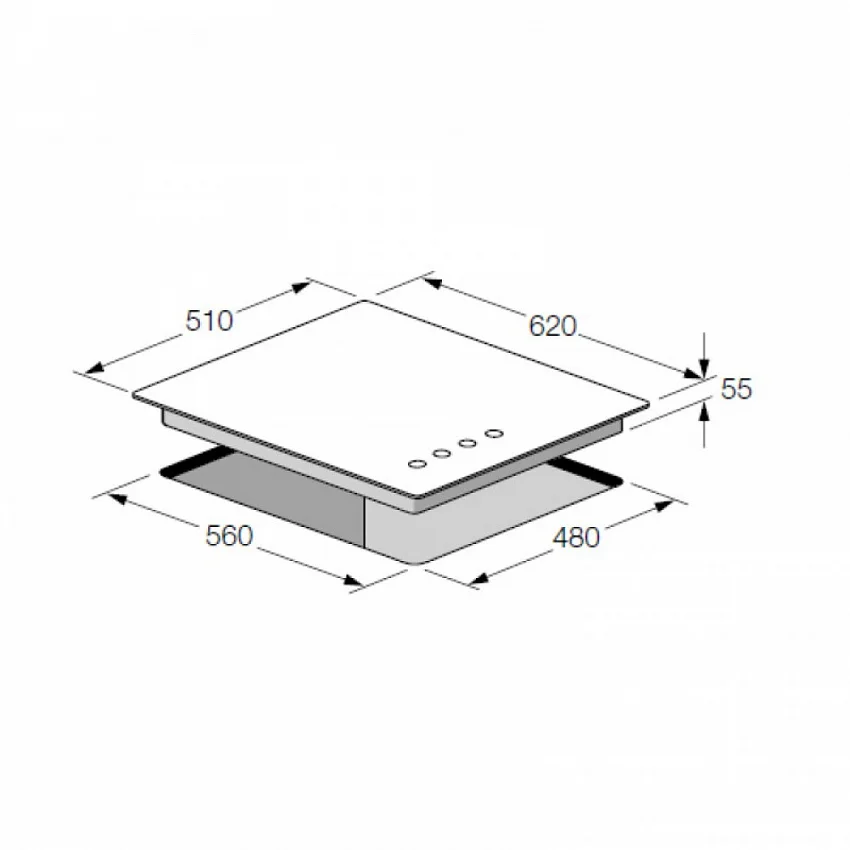 Варочная панель FULGOR FCH 604 G BK