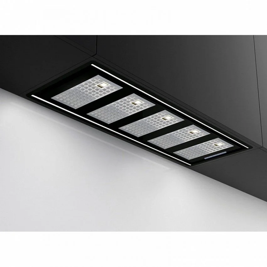 Вытяжка PANDO GTI/1280 NEGRO V.1250 ECO SEC