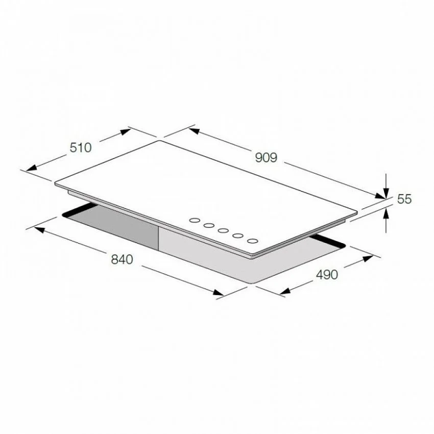 Варочная панель FULGOR FSH 905 G DWK XX