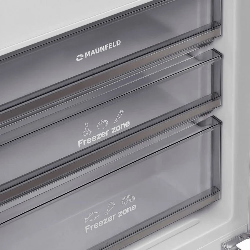 Встраиваемый холодильник MAUNFELD MBF19369NFWGR LUX INVERTER