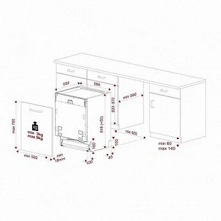 Посудомоечная машина TEKA DFI 46950