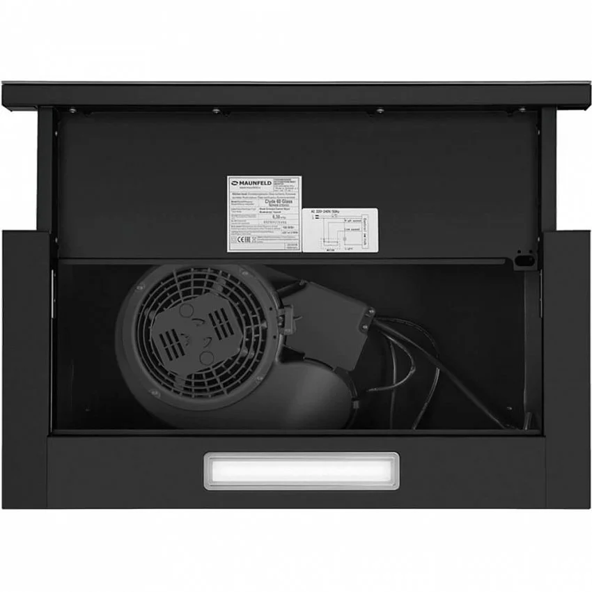 Вытяжка MAUNFELD CLYDE 60 BLACK GLASS