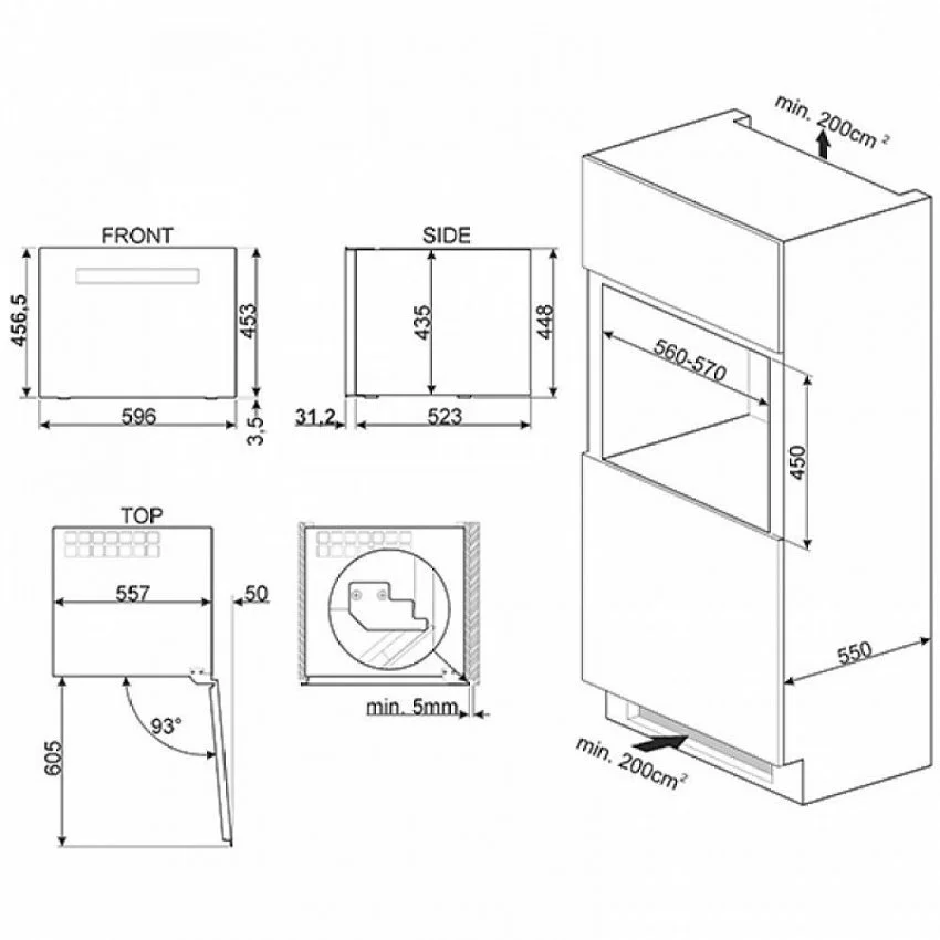 Винный шкаф SMEG CVI618LWNX2