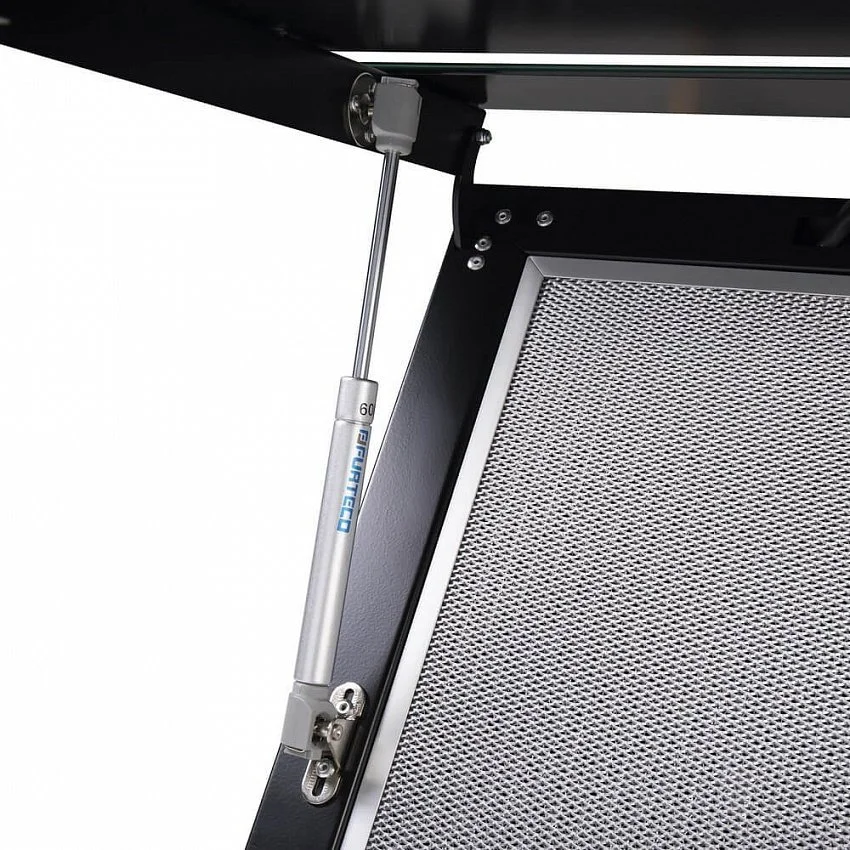 Вытяжка MAUNFELD BRIDGE LINE 50 BLACK/STRIPE INOX