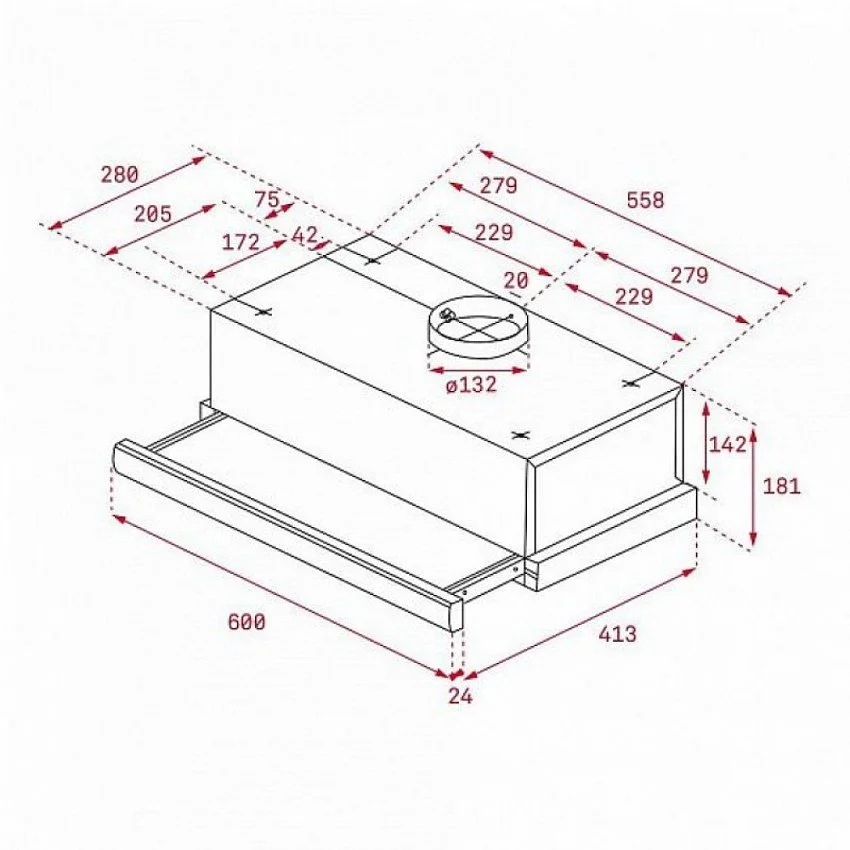 Вытяжка TEKA TL 6310 БЕЛАЯ
