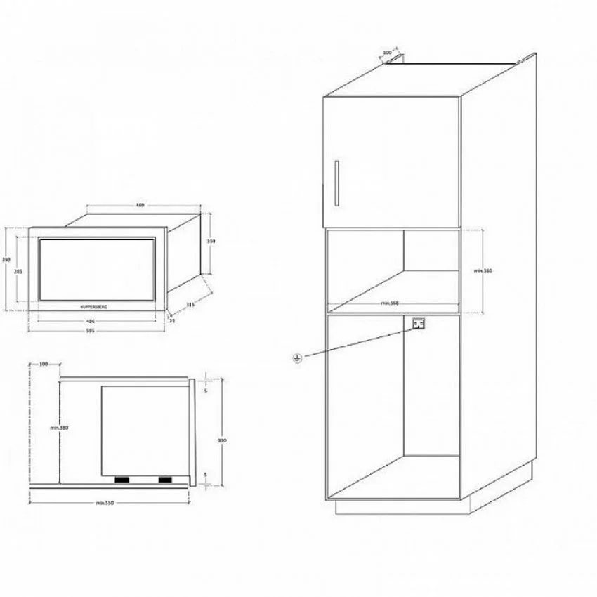 Микроволновая печь KUPPERSBERG HMW 655 X