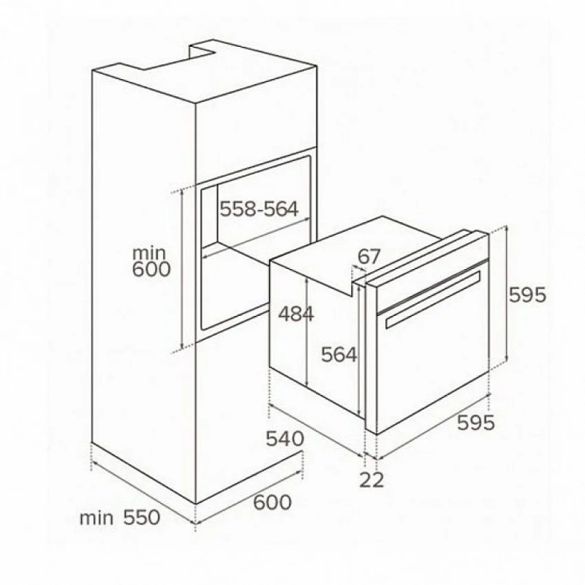 Духовой шкаф TEKA HO 725G BK