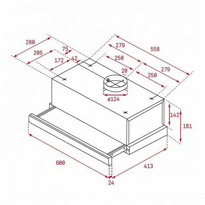 Вытяжка TEKA TL 6420 STAINLESS STEEL