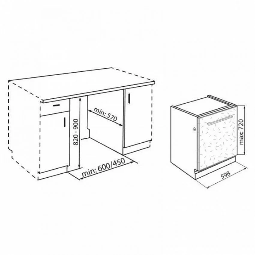 Посудомоечная машина KUPPERSBERG GL 6088