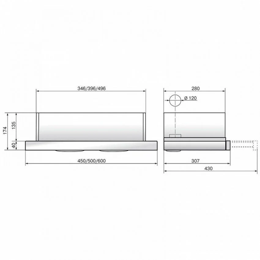 Вытяжка ELIKOR ИНТЕГРА GLASS 60П-400-В2Д БЕЖЕВЫЙ