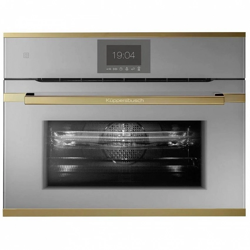 Компактный духовой шкаф с СВЧ KUPPERSBUSCH CBM 6550.0 G4 GOLD