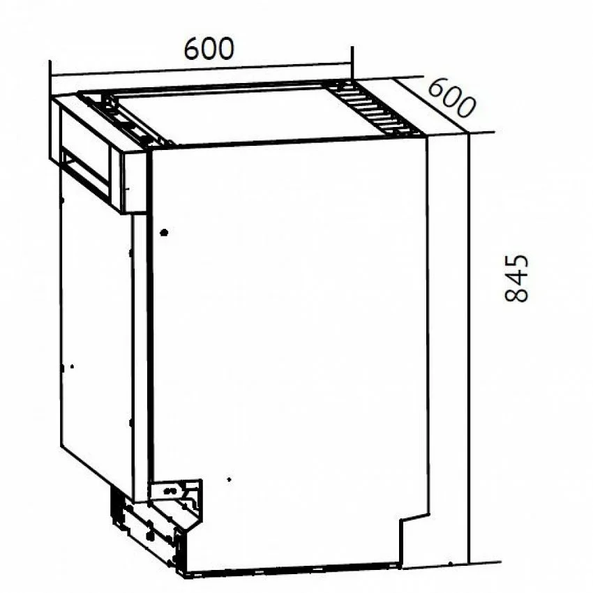 Посудомоечная машина KUPPERSBERG GGF 6025