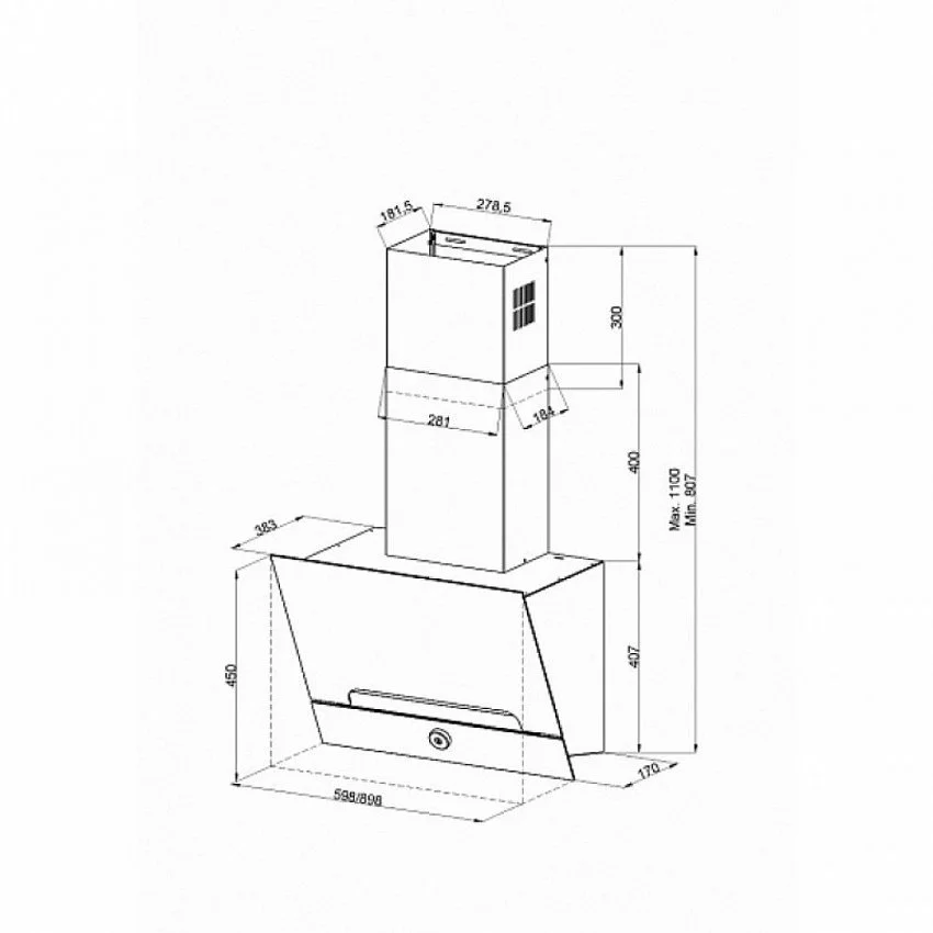 Вытяжка KUPPERSBERG F 690 W