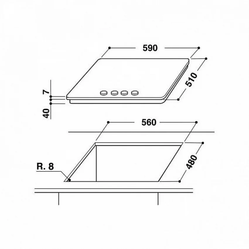 Варочная панель WHIRLPOOL GOS6413/NB