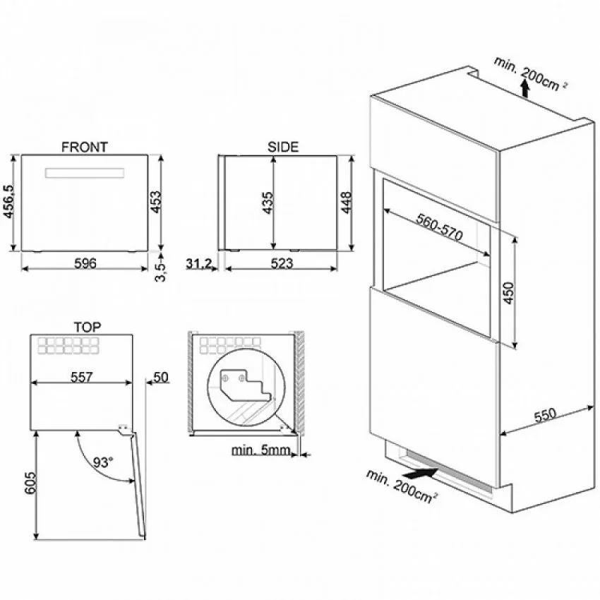 Винный шкаф SMEG CVI318X