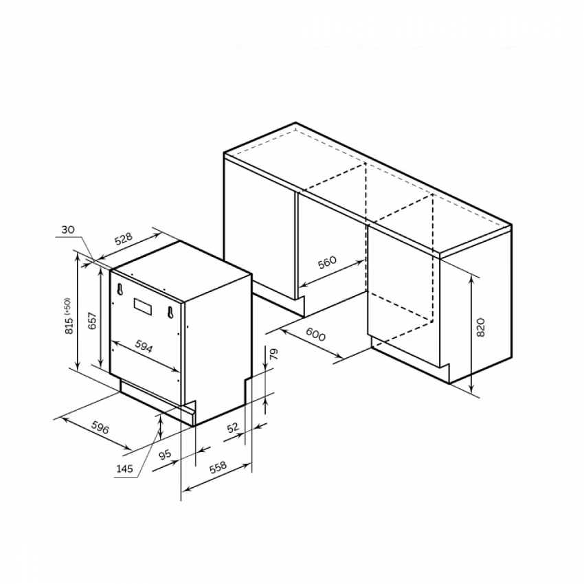 Посудомоечная машина LEX PM 6043 B