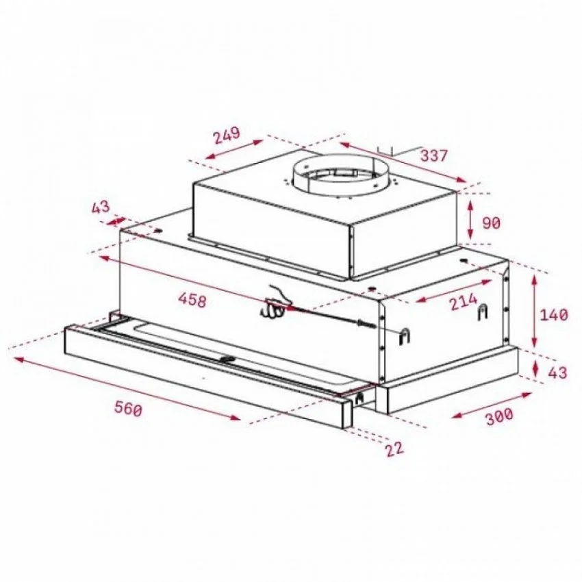 Вытяжка TEKA CNL 6815 PLUS INOX