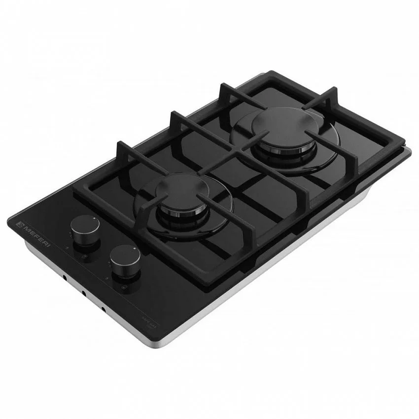 Газовая варочная панель MEFERI MGH302BK GLASS LIGHT