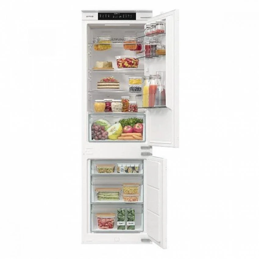 Встраиваемый двухкамерный холодильник GORENJE NRKI517141