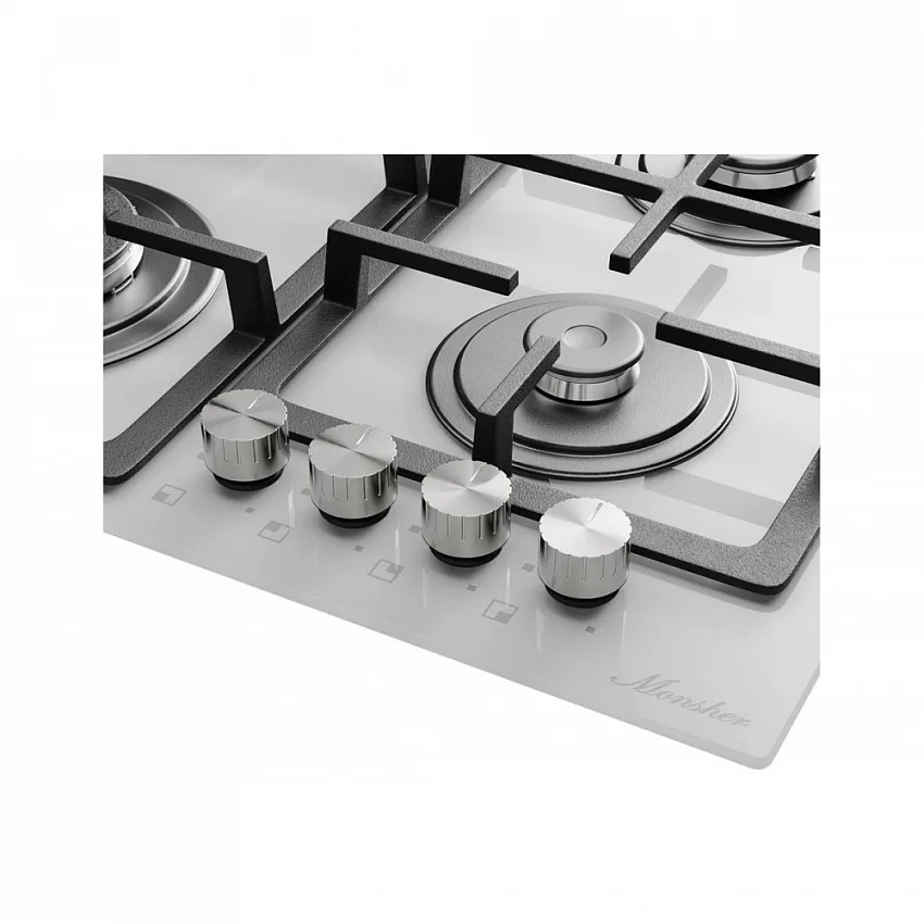 Газовая варочная панель MONSHER MGG 61 BLANC